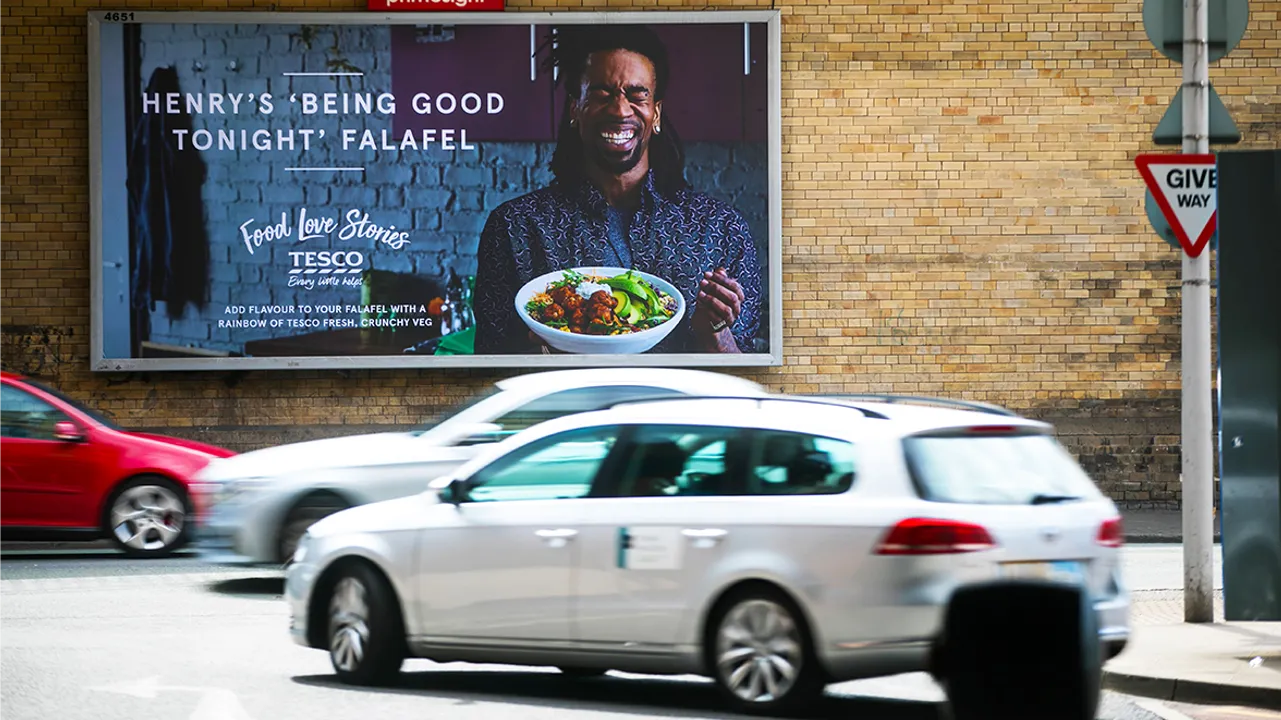 Billboard advertising in Bristol